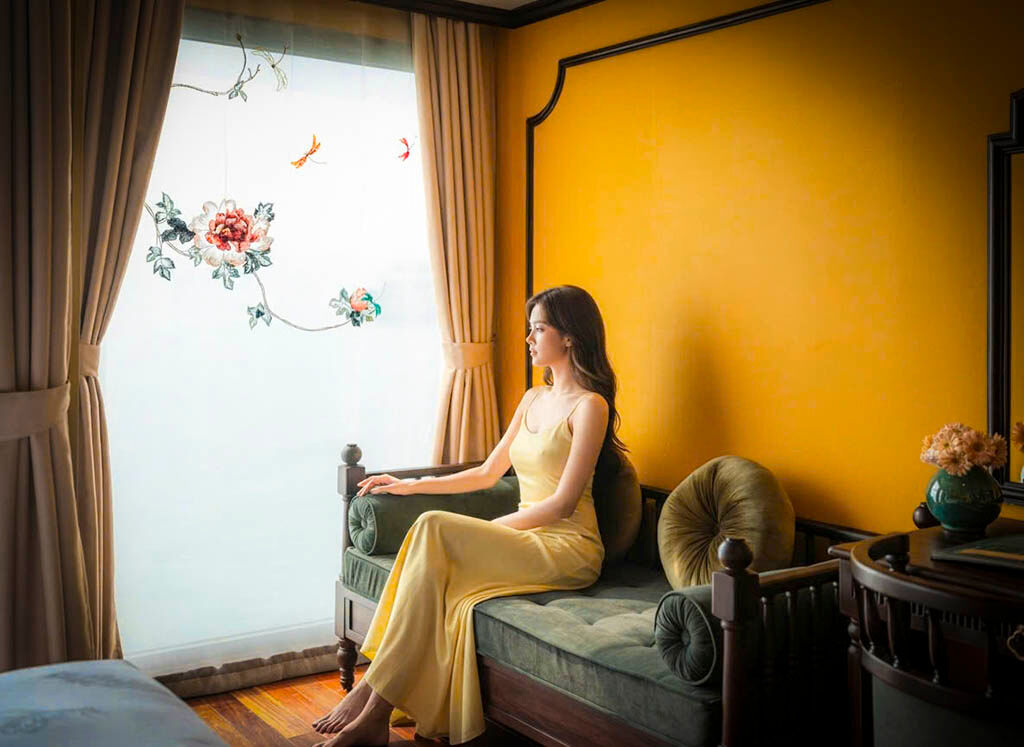 Relax in French colonial elegance